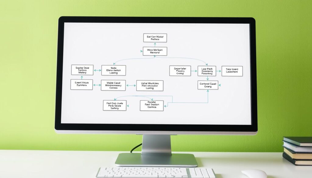 organização de workflows